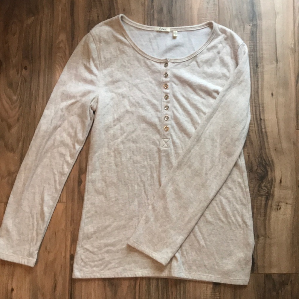 Dylan long sleeve button up shirt